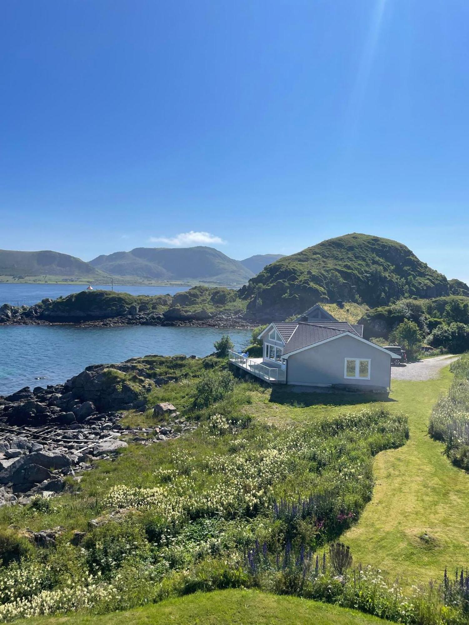Hytte Ved Sjoen Napp Exterior foto