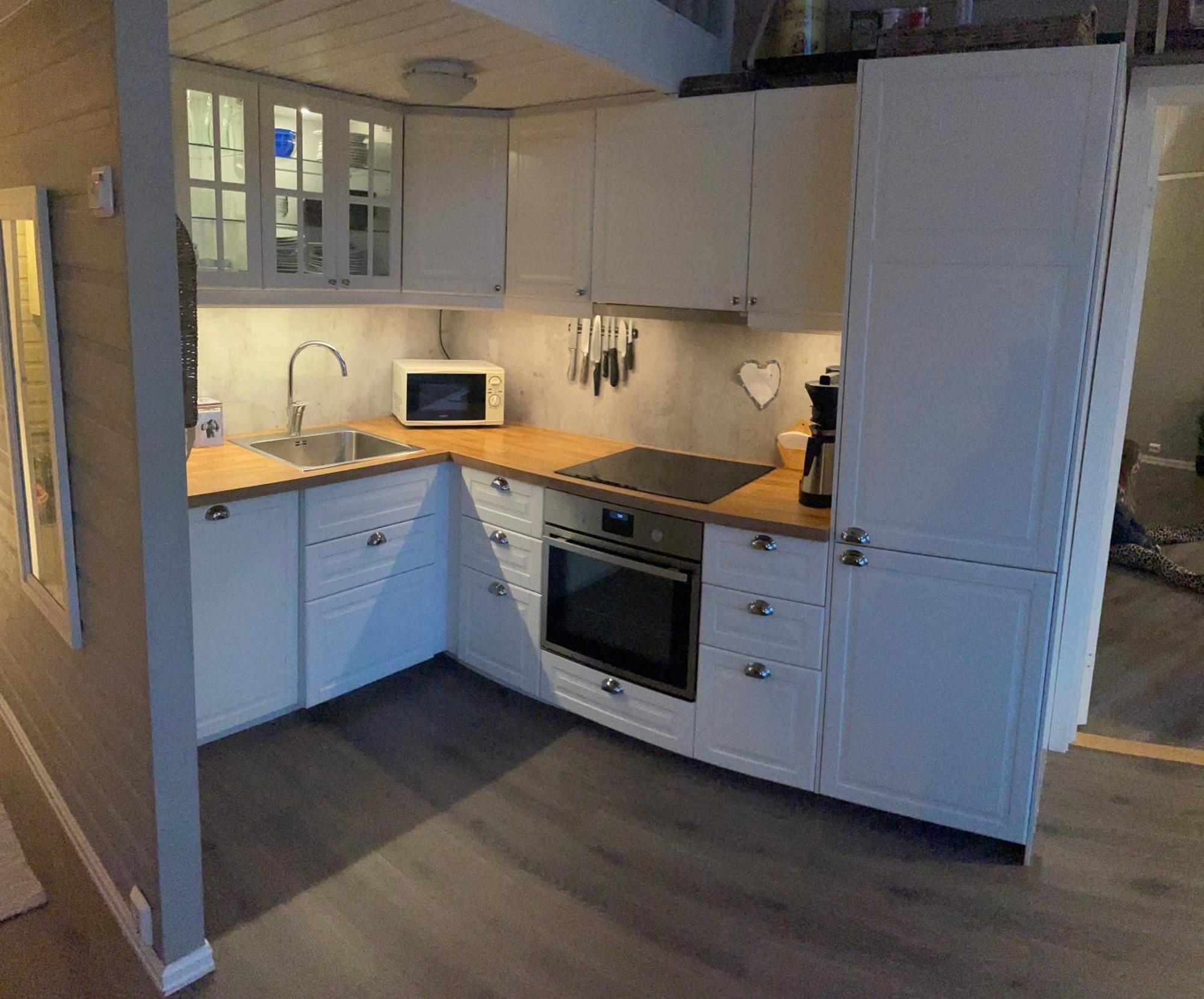 Hytte Ved Sjoen Napp Exterior foto